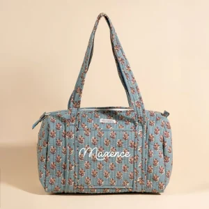 Sac à langer ou de journée Sunee Lys bleu jean