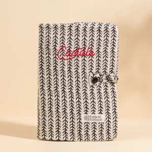 Couverture de carnet Noi Black White