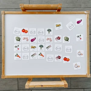Jeu de mémoire Légumes