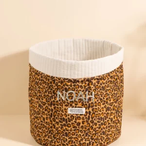 Panier de rangement décoratif Manila New Leopard