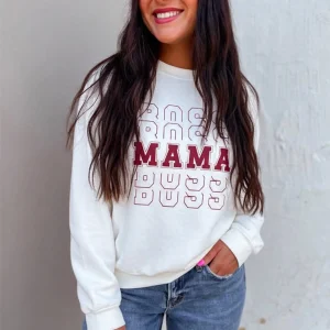 Sweat d’allaitement - Mama Boss