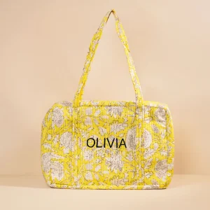 Sac Week-end ou à langer mimosa