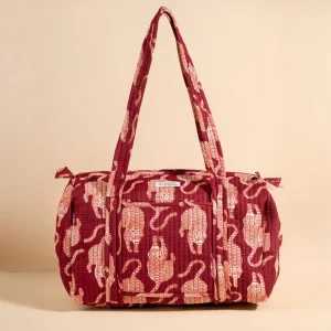 Sac à langer ou de journée Sunee Jungle Lie de Vin