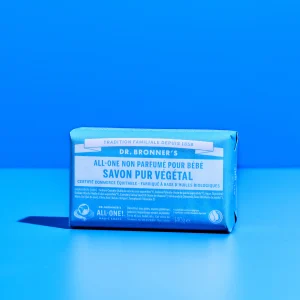 Pain de savon non parfumé Bébé