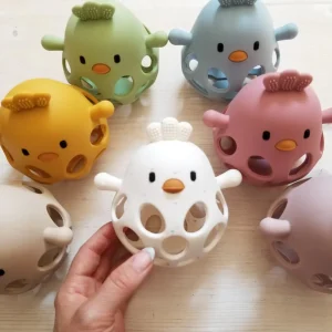 Balle de dentition sensorielle poule