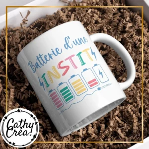 Batterie d'une instit - Mug