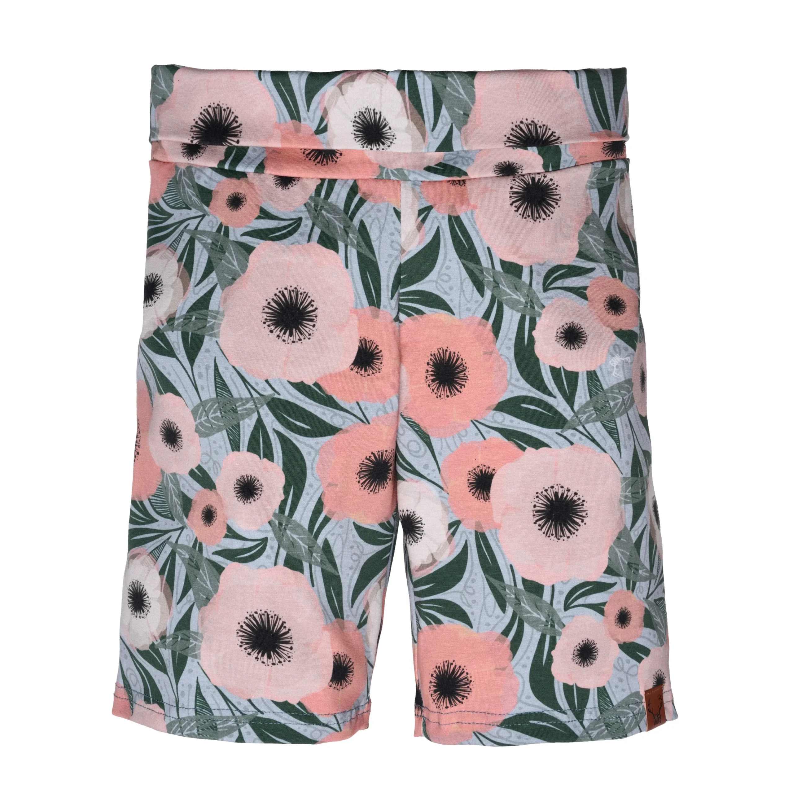 FLEURS CORAIL Bikers short femme & maternité – Image 7