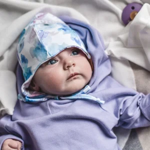 FLEURS AQUARELLES bonnet