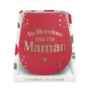 🌟Photophore “Tu illumines ma vie Maman”