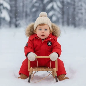 Ensemble Combinaison Ski Bébé Hiver