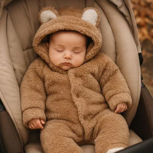 Combinaison Bébé Hiver Ours Polaire