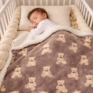 Couverture Bébé Hiver Ours