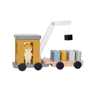 Camion grue aimanté