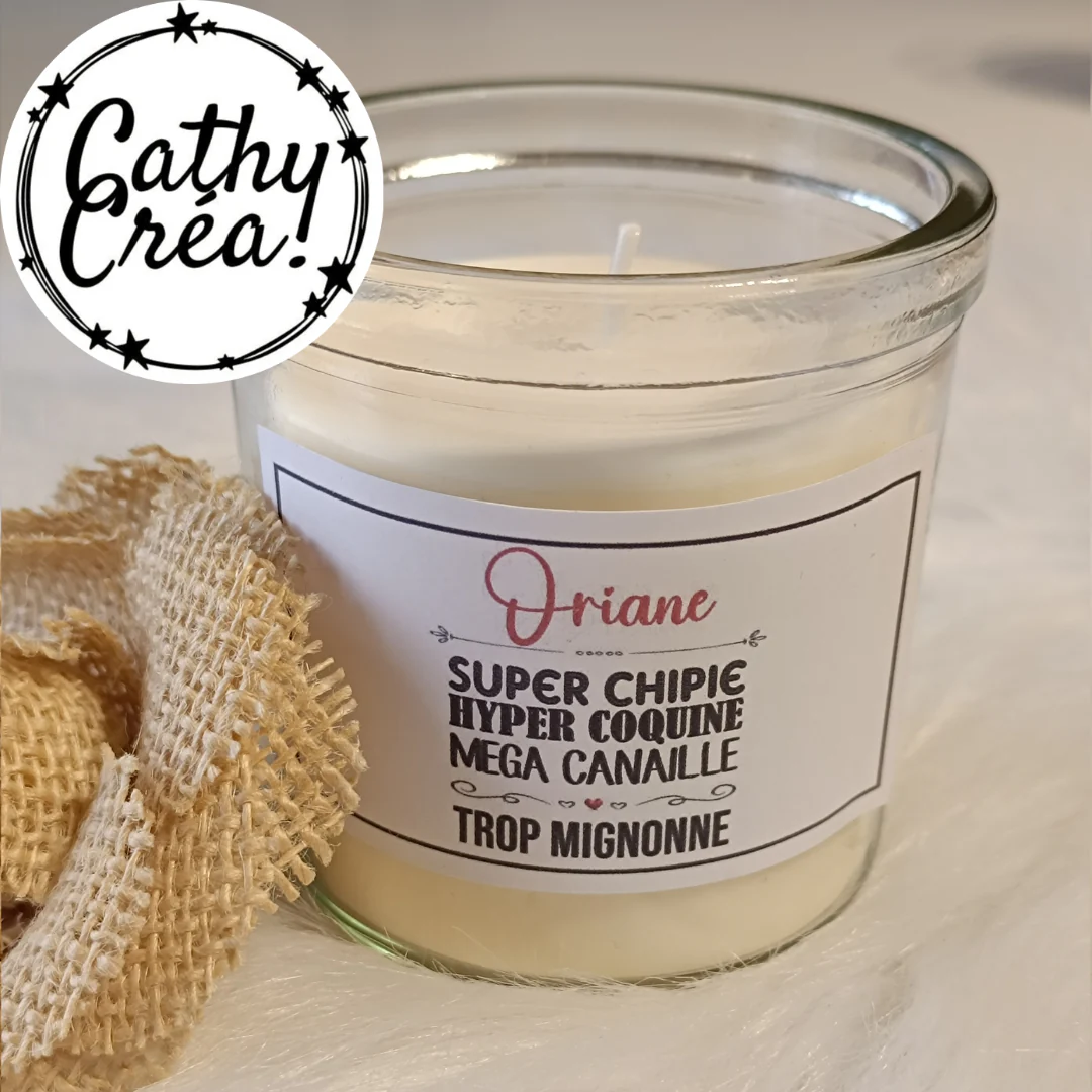 Super chipie, hyper coquine, méga canaille - Bougie