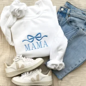 Sweat d’allaitement brodé - Mama