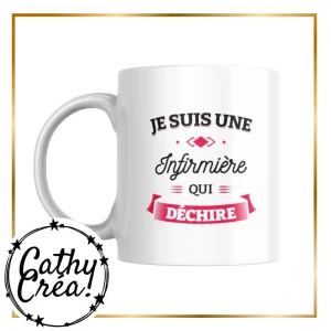 Je suis une infirmière qui déchire- mug