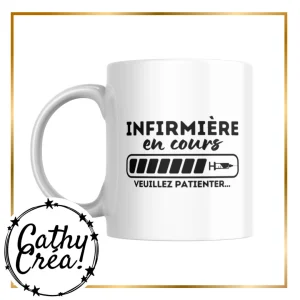 Infirmière en cours- mug