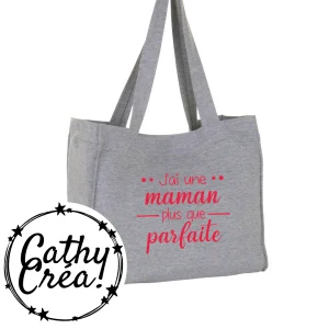 Sac souple - 🔴🔴Je suis une maman plus que parfaite🔴🔴