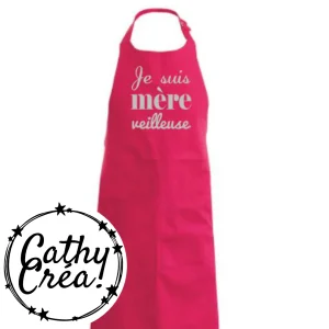 Tablier - 🤍🤍j suis MÈRE-veilleuse🤍🤍