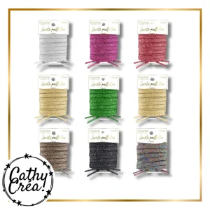 🪩 Lacets à paillettes – 120 cm de fun & de brillance !