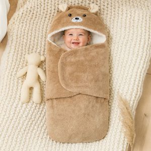 Nid d'Ange Bébé Hiver Ourson