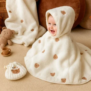 Cape Poncho Bébé Hiver