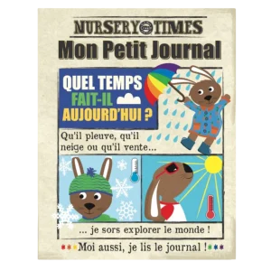 Mon journal en tissu - La météo