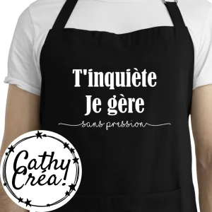 T'inquiète, je gère sans pression - Tablier