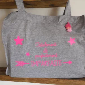 Totalement et parfaitement imparfaite - Sac souple