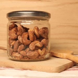 Amandes noix de cajou caramel fleur de sel BIO - 140g