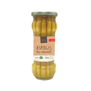 Asperges blanches origine France BIO - 205g net égoutté