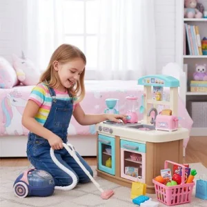 Aspirateur enfant | Jouet Éducatif Lumineux
