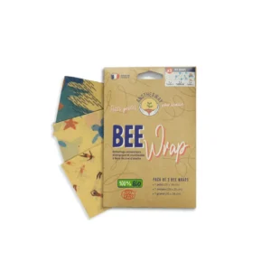 Bee-wrap lot de 3 - tailles S-M-L