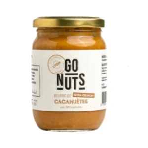 Beurre de cacahuètes extra crunchy BIO - 500g