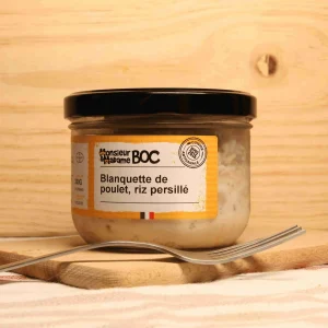 Blanquette de Poulet, Riz persillé - 300g