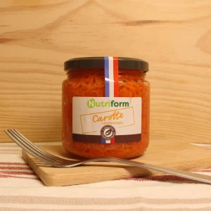 Carottes lacto-fermentées BIO - 275g net égoutté