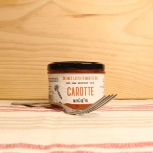 Carottes lactofermentées BIO - 220g