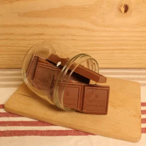 Carrés de chocolat au lait 44% Sao Tomé - 100g