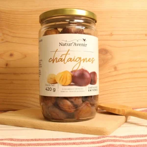 Châtaignes pelées entières BIO - 420g