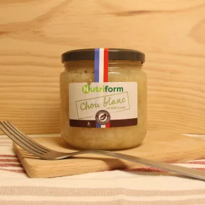 Chou blanc lacto-fermenté BIO - 340g net égoutté