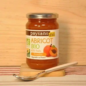 Confiture d'abricot du Roussillon BIO - 375g