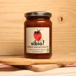 Confiture de fraise de Villelongue la Salanque BIO - 360g