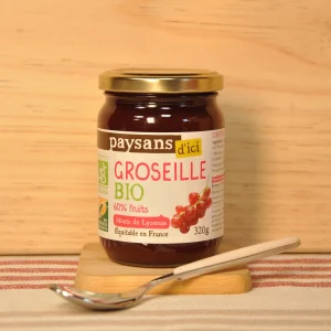 Confiture de groseille BIO - 320g