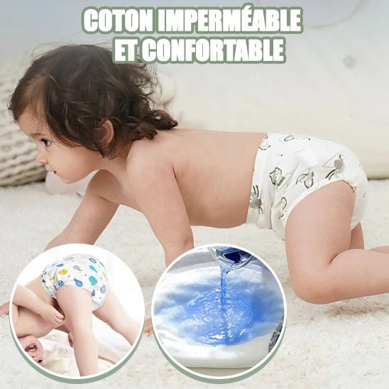 COUCHE BEBE LAVABLE | MAXPROTECT™