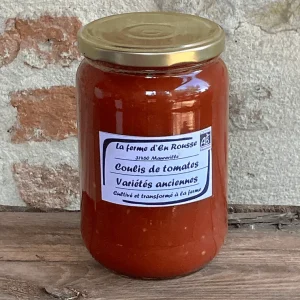 Coulis de tomates variétés anciennes BIO - 720mL