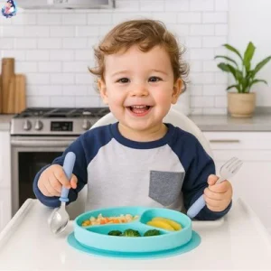 Couvert bébé | Ergonomique Inox