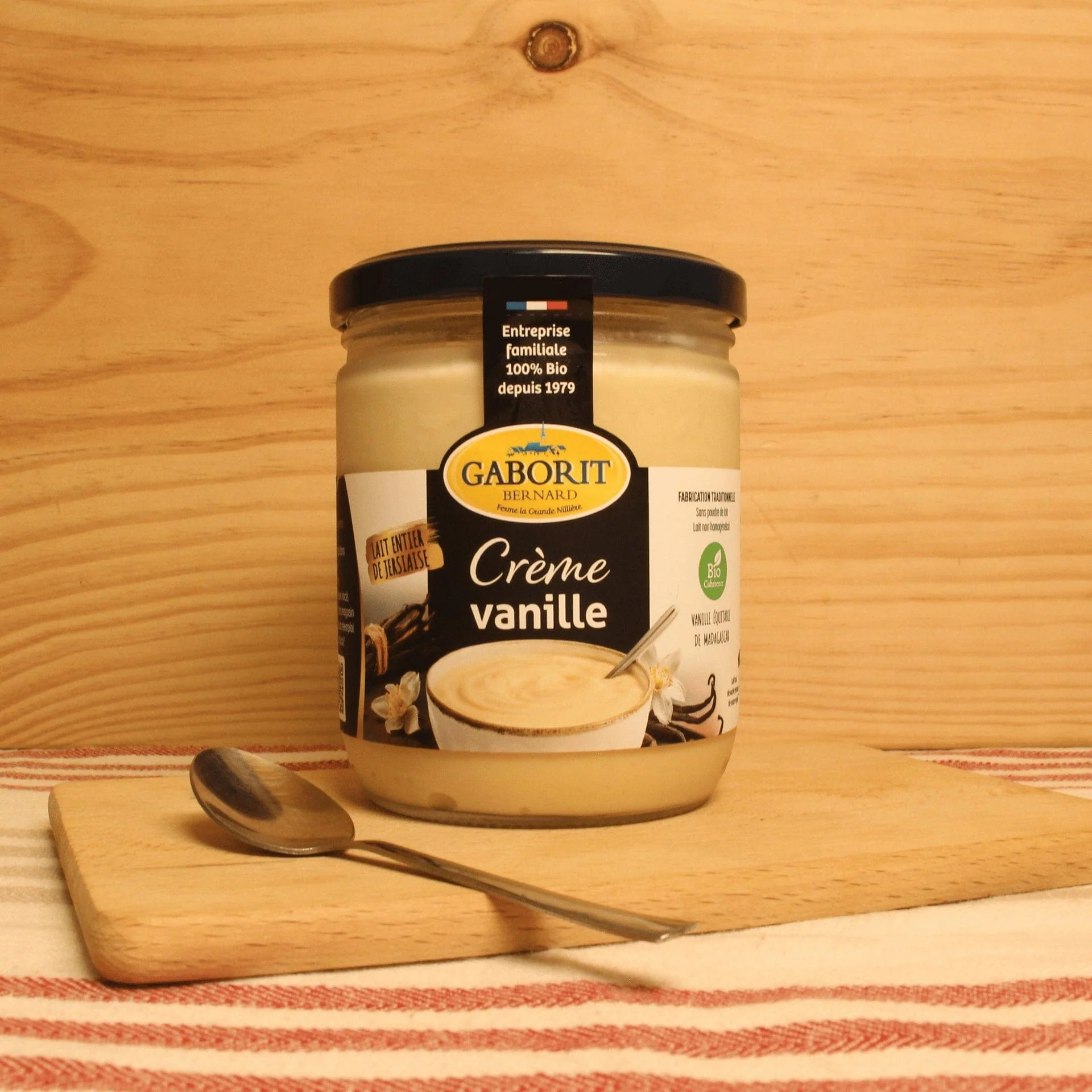 Crème dessert vanille BIO - 400g
