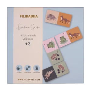 Jeu de domino - Animaux nordiques