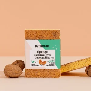 Eponge grattante 100% Recyclable - lot de 2