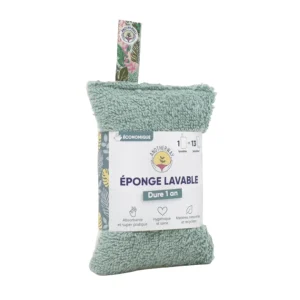 Eponge lavable - verte